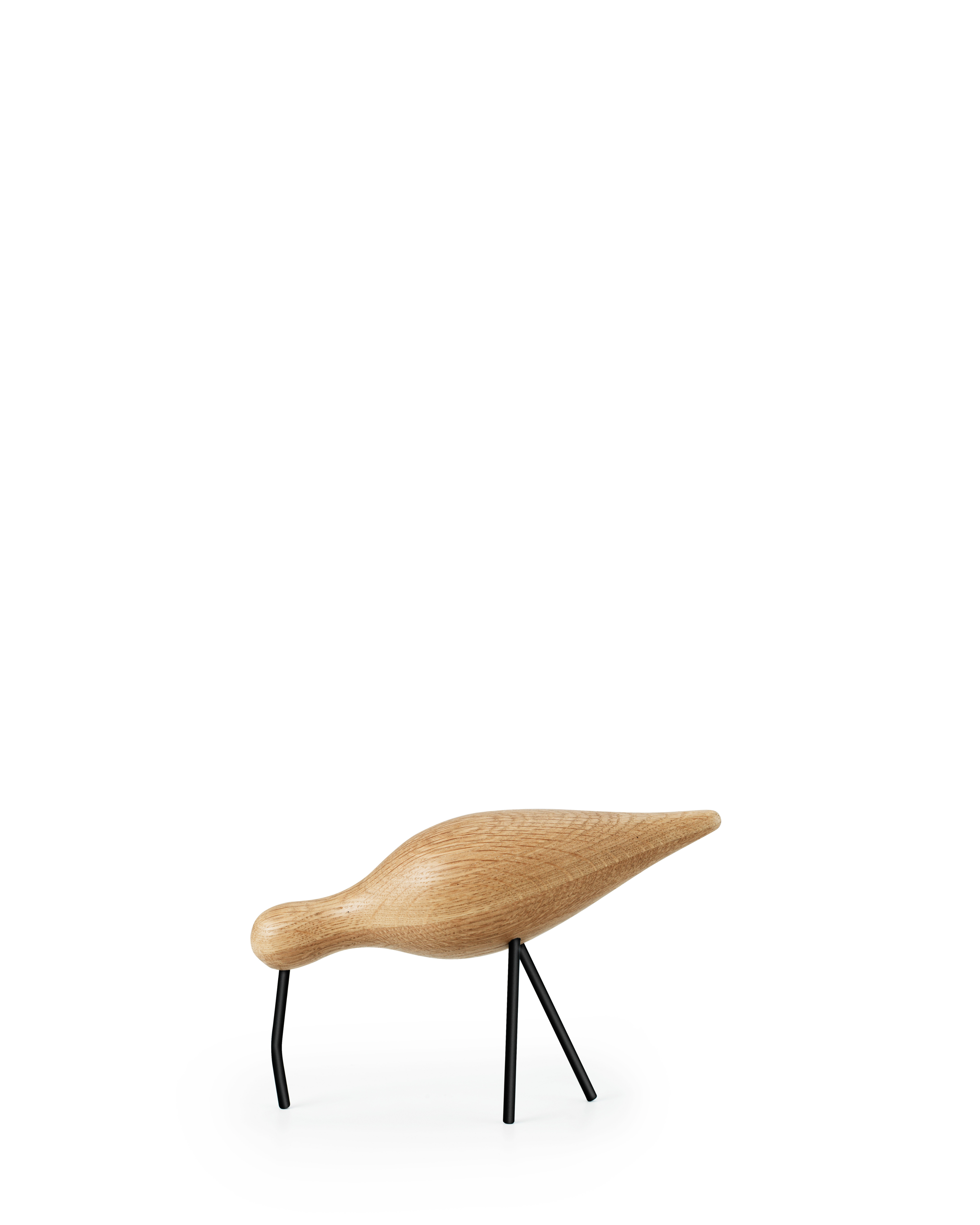 Normann Copenhagen ของแต่งบ้านรูปนกไม้ Shorebird สไตล์มินิมอล ทำจากไม้โอ๊ค โทนไม้ธรรมชาติ เพิ่มบรรยากาศอบอุ่นแบบสแกนดิเนเวีย Old Pine Trees