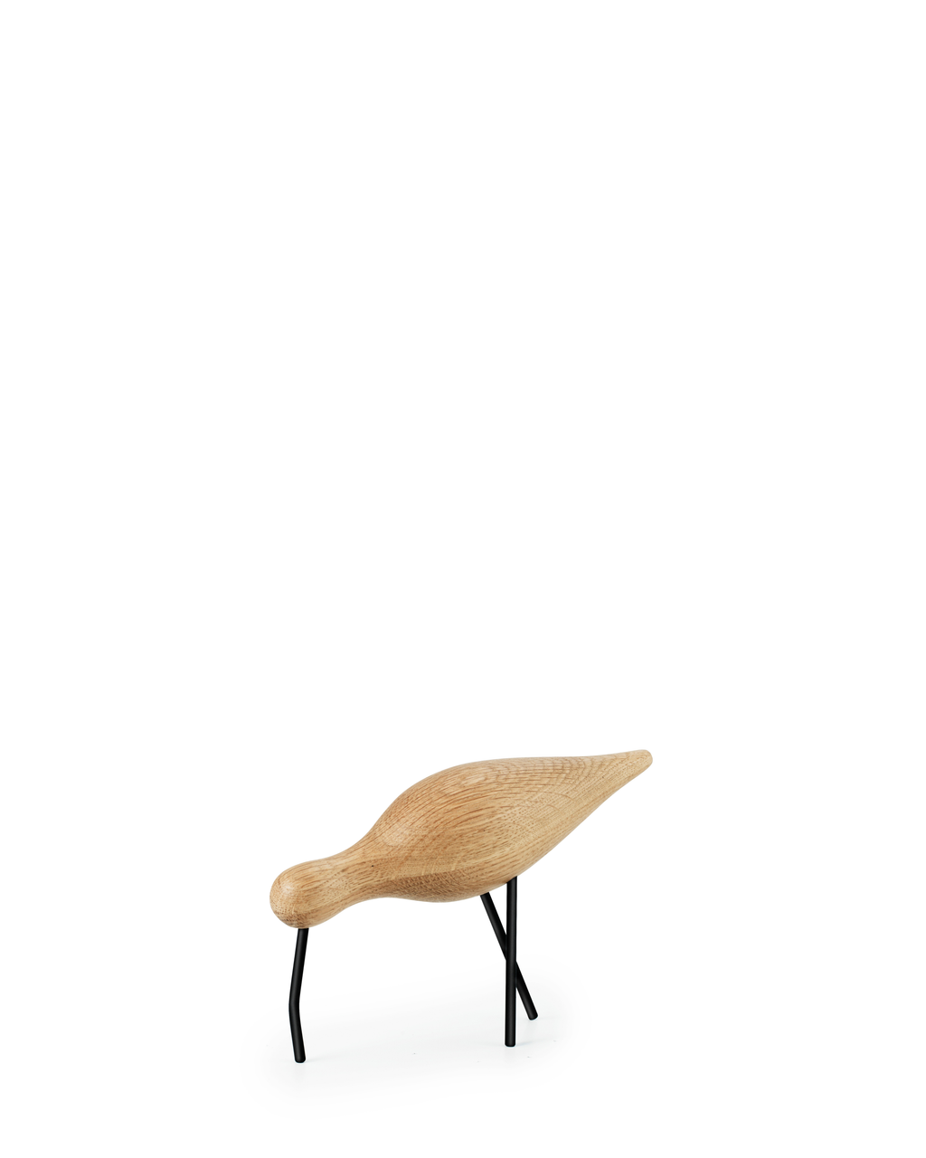 Normann Copenhagen ของแต่งบ้านรูปนกไม้ Shorebird สไตล์มินิมอล ทำจากไม้โอ๊ค โทนไม้ธรรมชาติ เพิ่มบรรยากาศอบอุ่นแบบสแกนดิเนเวีย Old Pine Trees