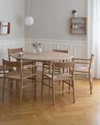 เก้าอี้ CORD ไม้โอ๊ก สานกระดาษแฮนด์เมด มีแบบมีและไม่มีที่เท้าแขน ดีไซน์นอร์ดิกคลาสสิก จาก MAKE Nordic ออกแบบโดย Esben Pilgaard Jørgensen