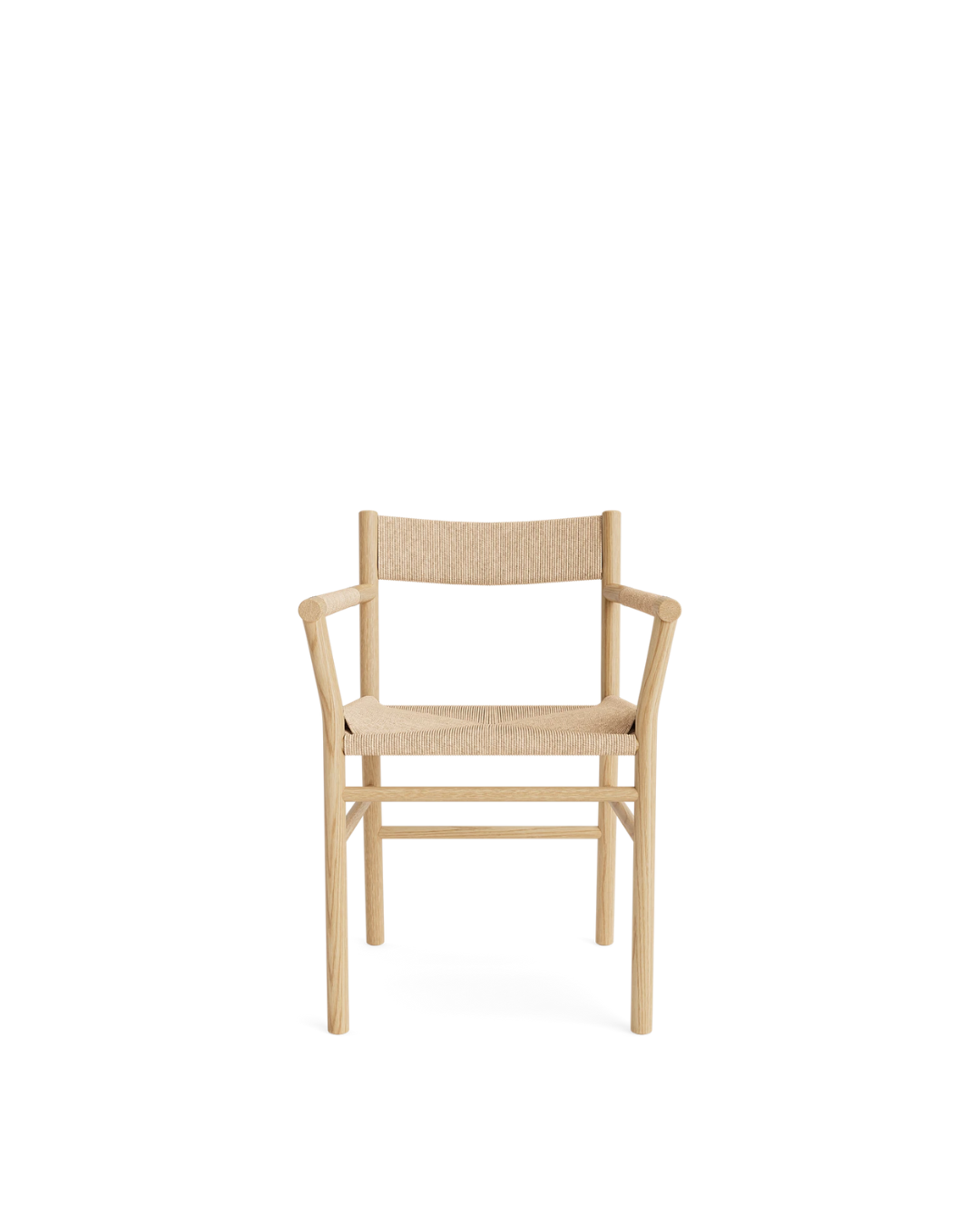 เก้าอี้ CORD ไม้โอ๊ก สานกระดาษแฮนด์เมด มีแบบมีและไม่มีที่เท้าแขน ดีไซน์นอร์ดิกคลาสสิก จาก MAKE Nordic ออกแบบโดย Esben Pilgaard Jørgensen