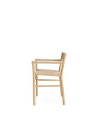 เก้าอี้ CORD ไม้โอ๊ก สานกระดาษแฮนด์เมด มีแบบมีและไม่มีที่เท้าแขน ดีไซน์นอร์ดิกคลาสสิก จาก MAKE Nordic ออกแบบโดย Esben Pilgaard Jørgensen