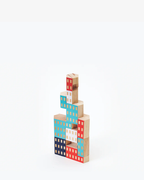 Areaware Blockitecture®: Habitat by James Paulius, inspired by Habitat 67 in Canada — a set of New Zealand pine architectural blocks for building imaginative cities, curated by Old Pine Trees. ชุดบล็อกไม้สนจาก Areaware แรงบันดาลใจจาก Habitat 67 ผลงานของ James Paulius สำหรับต่อเติมเมืองและอาคารตามจินตนาการ คัดสรรโดย Old Pine Trees เพื่อเติมความสร้างสรรค์ให้ทุกมุมของบ้าน.