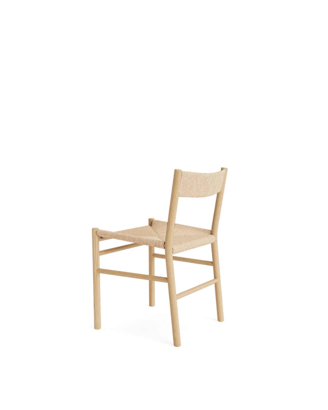 เก้าอี้ CORD ไม้โอ๊ก สานกระดาษแฮนด์เมด มีแบบมีและไม่มีที่เท้าแขน ดีไซน์นอร์ดิกคลาสสิก จาก MAKE Nordic ออกแบบโดย Esben Pilgaard Jørgensen