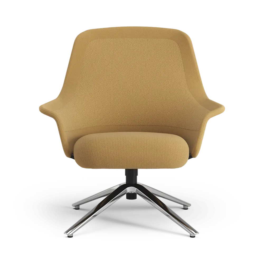 Mandy Easy Chair with 4-Star Base