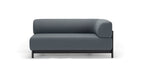 Karimoku New Standard Elephant Sofa 2-Seater Left Arm Corner โมดูลโซฟาเบาะบุผ้าฐานไม้เกาลัด ออกแบบโดย Christian Haas