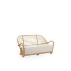Sika Design Charlottenborg Sofa โซฟาหวาย 2 ที่นั่ง พร้อมเบาะผ้า