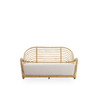 Sika Design Charlottenborg Sofa โซฟาหวาย 2 ที่นั่ง พร้อมเบาะผ้า