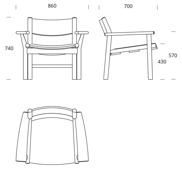 Akademia Lounge Chair