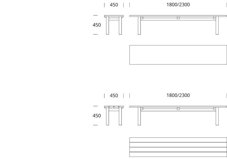 Arkipelago KVI10 Bench