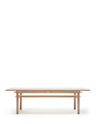Nikari Arkipelago KVP10 Dining Table โต๊ะ dining ไม้ ash หรือ oak พร้อม wedge joint และโครงสร้างแบบ flat pack ออกแบบโดย Kari Virtanen