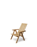 Nikari Arkipelago KVTT3 Lounge Chair เก้าอี้ lounge chair ไม้ oak พร้อม wooden nail joints ออกแบบโดย Kari Virtanen