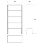 Arkitecture High Open Cabinet