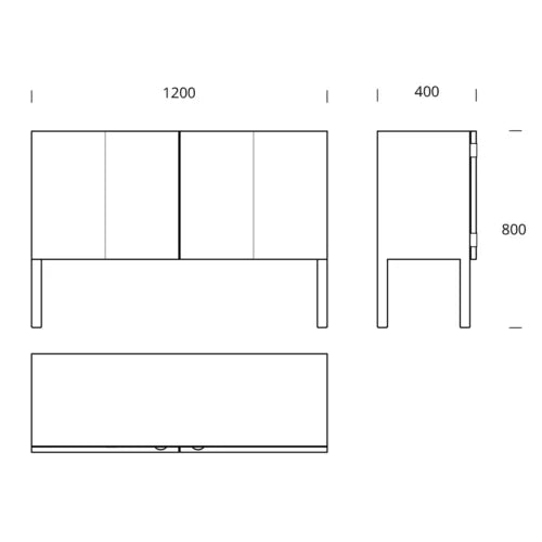 Arkitecture Low Cabinet