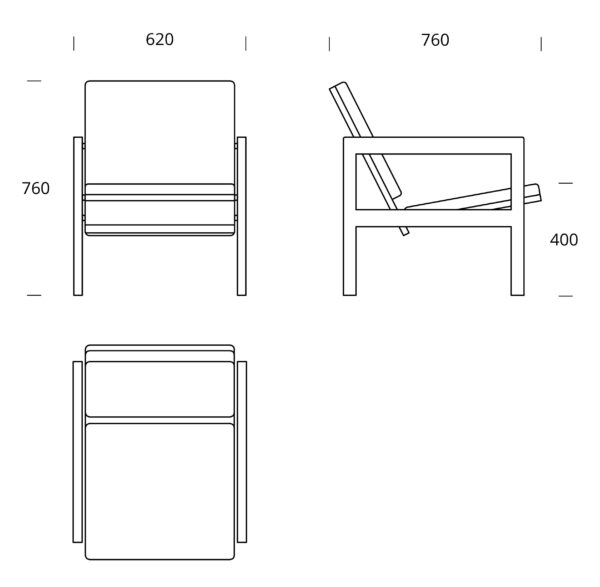 Arkitecture YKA1 Lounge Chair