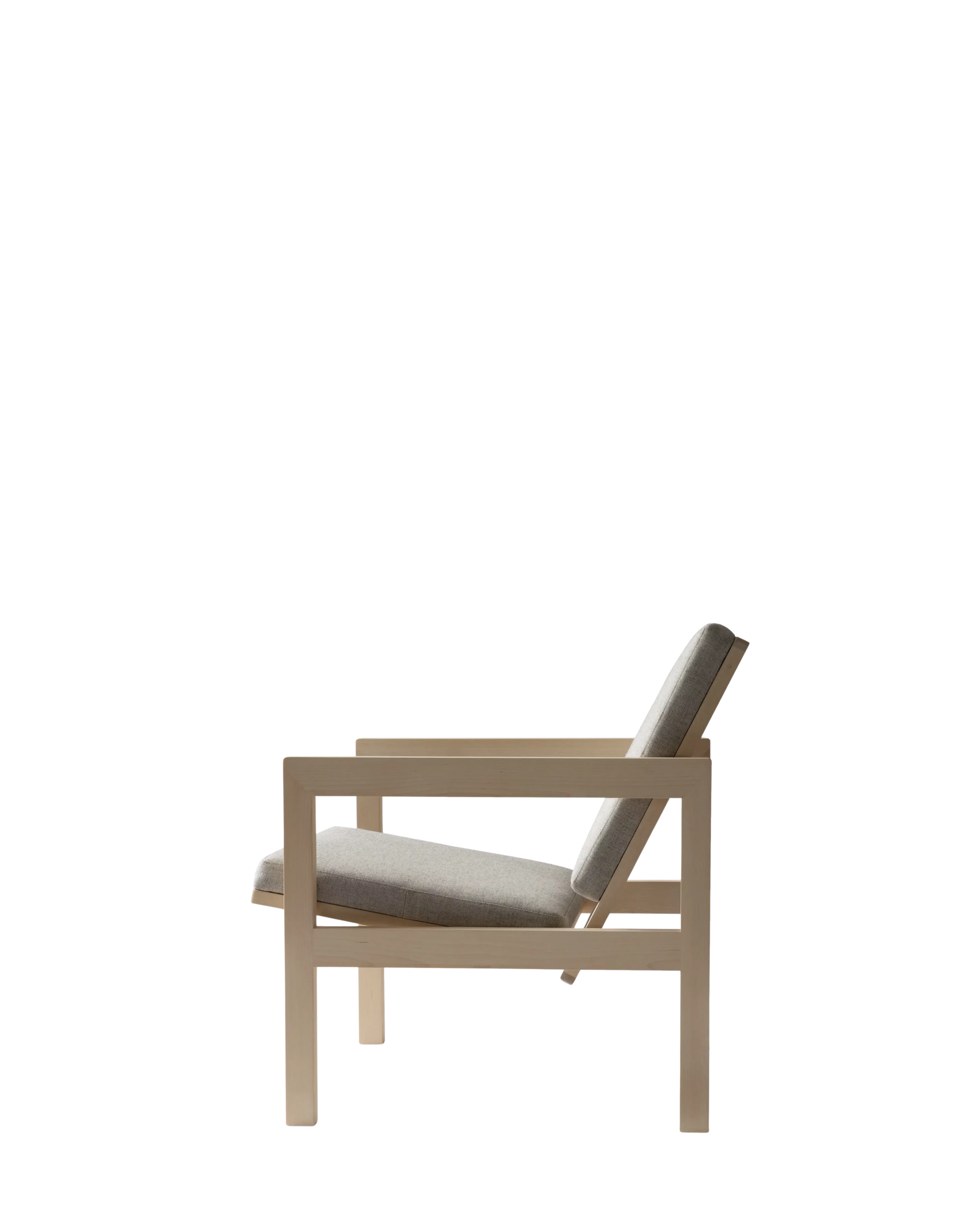 Nikari Archetyp Lounge Chair lounge chair โครง birch, ash หรือ oak พร้อม upholstered seat และ backrest มีทั้งรุ่น Lounge และ Lobby ออกแบบโดย Jasper Morrison