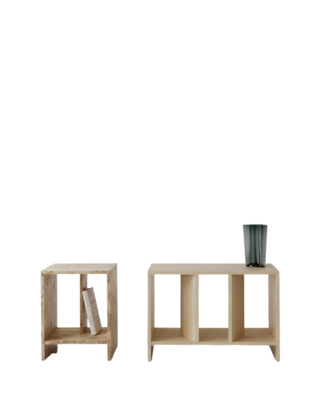 Nikari Arte Osa 1-2-3 เฟอร์นิเจอร์ birch แบบเปิดสำหรับวางและจัดเก็บของ มีให้เลือกสามขนาด ออกแบบโดย Alfredo Häberli