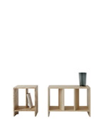 Nikari Arte Osa 1-2-3 เฟอร์นิเจอร์ birch แบบเปิดสำหรับวางและจัดเก็บของ มีให้เลือกสามขนาด ออกแบบโดย Alfredo Häberli