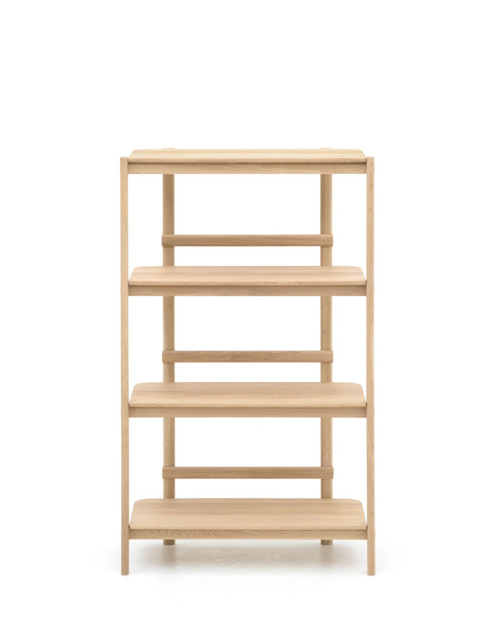 Karimoku New Standard Archive Shelf 80 ชั้นวางของไม้โอ๊คดีไซน์มินิมอล ออกแบบโดย Christian Haas