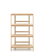 Karimoku New Standard Archive Shelf 80 ชั้นวางของไม้โอ๊คดีไซน์มินิมอล ออกแบบโดย Christian Haas
