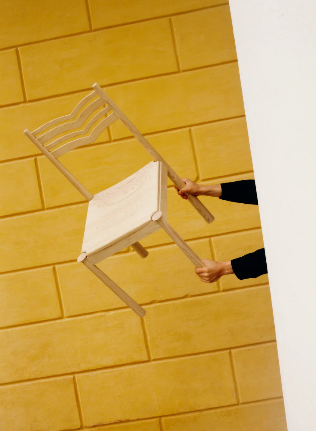 Made by Choice WIURILA Chair เก้าอี้ไม้ ash พร้อม wing-shaped backrest ออกแบบโดย Bernadotte & Kylberg