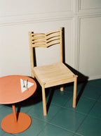 Made by Choice WIURILA Chair เก้าอี้ไม้ ash พร้อม wing-shaped backrest ออกแบบโดย Bernadotte & Kylberg