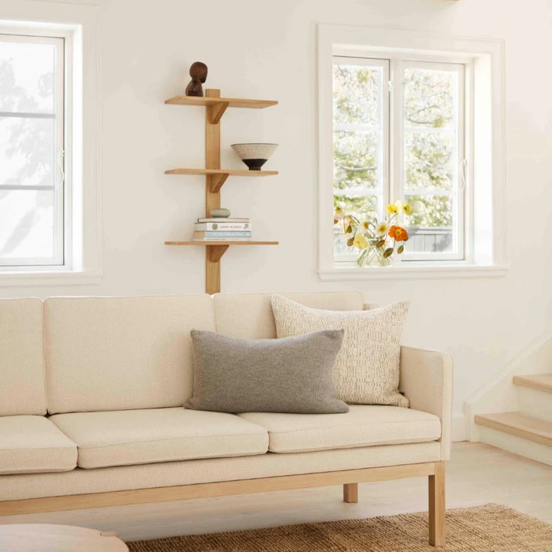 FDB Møbler B100 Sorø Shelf ชั้นวางไม้ oak แบบ modular ออกแบบโดย Laura Bilde
