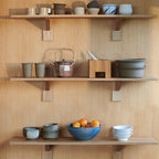 FDB Møbler B100 Sorø Shelf ชั้นวางไม้ oak แบบ modular ออกแบบโดย Laura Bilde