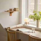 FDB Møbler B100 Sorø Shelf ชั้นวางไม้ oak แบบ modular ออกแบบโดย Laura Bilde