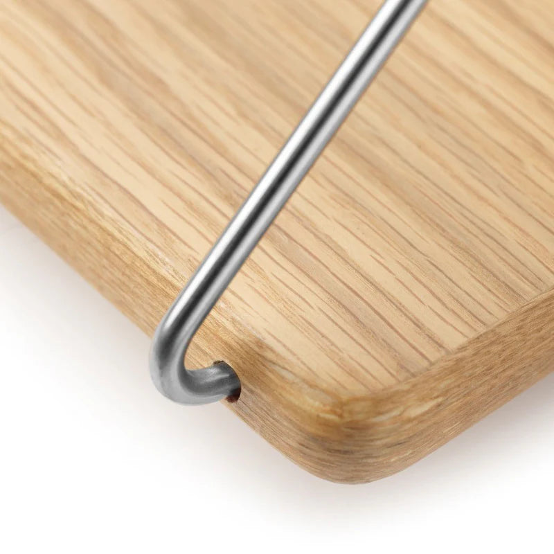 FDB Møbler B145 Shelf ชั้นวางติดผนังไม้ oak veneer พร้อมขาเหล็ก ออกแบบโดย Ejvind A. Johansson