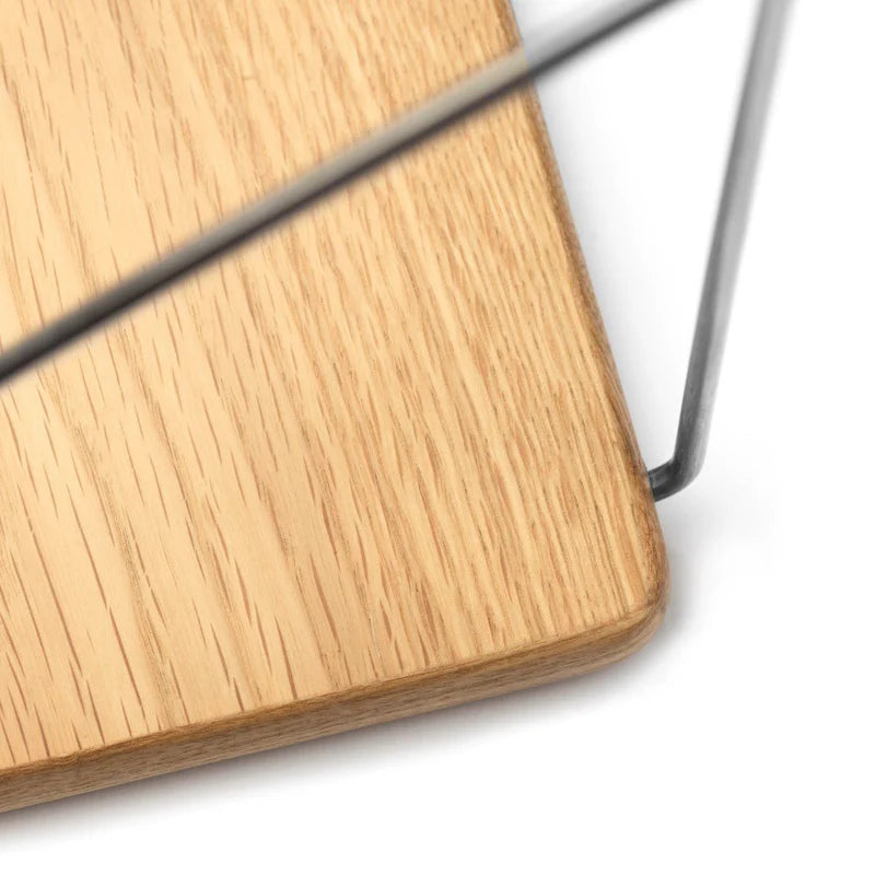 FDB Møbler B145 Shelf ชั้นวางติดผนังไม้ oak veneer พร้อมขาเหล็ก ออกแบบโดย Ejvind A. Johansson