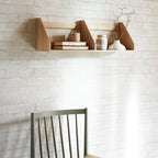 FDB Møbler B5 Shelf ชั้นวางติดผนังไม้ oak แบบ modular ออกแบบโดย Børge Mogensen