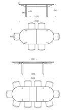 Basic Extendable Oval Table