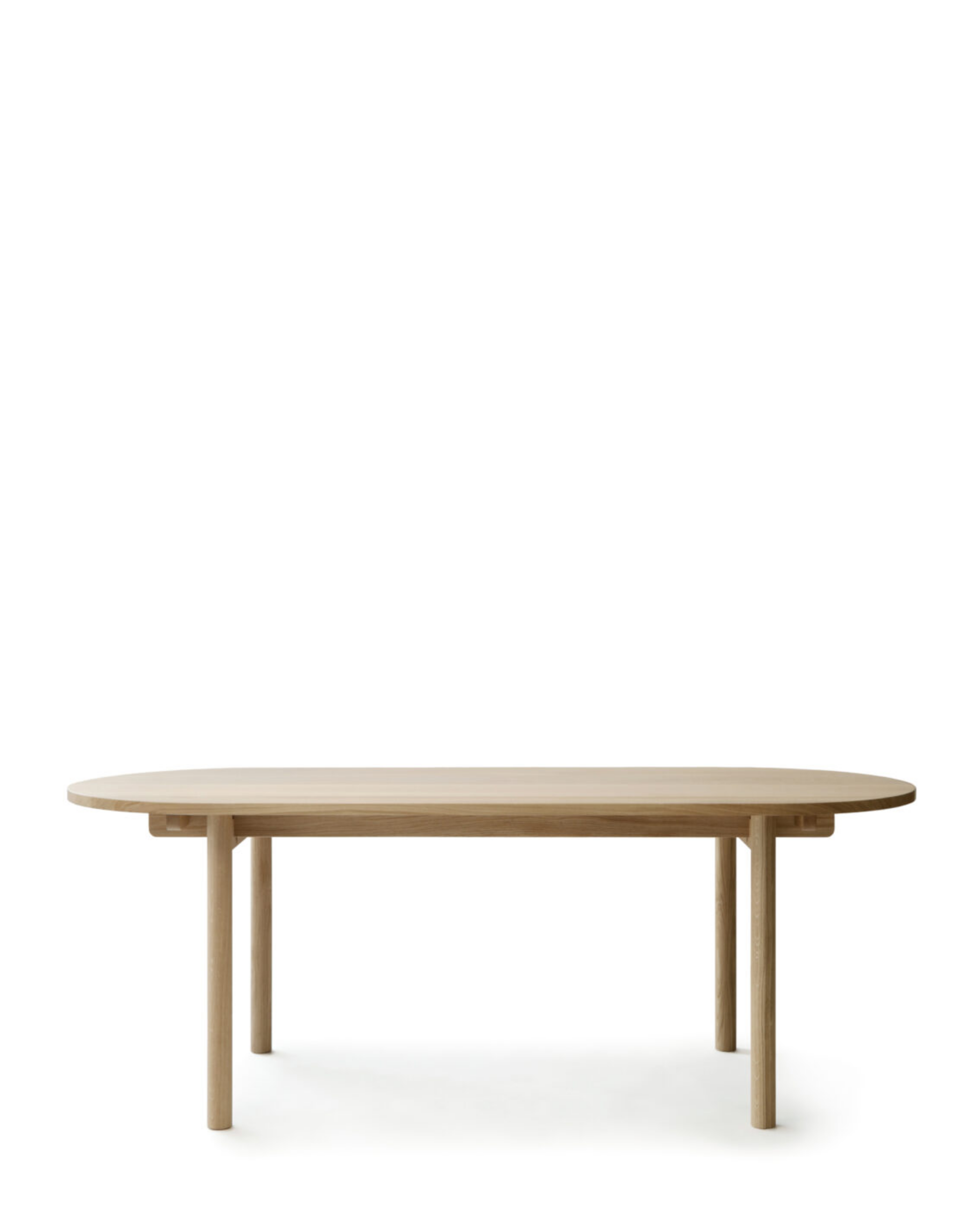 Nikari Arkitecture Table โต๊ะ birch พร้อมขา trestle แยกชิ้น ออกแบบโดย Kari Virtanen