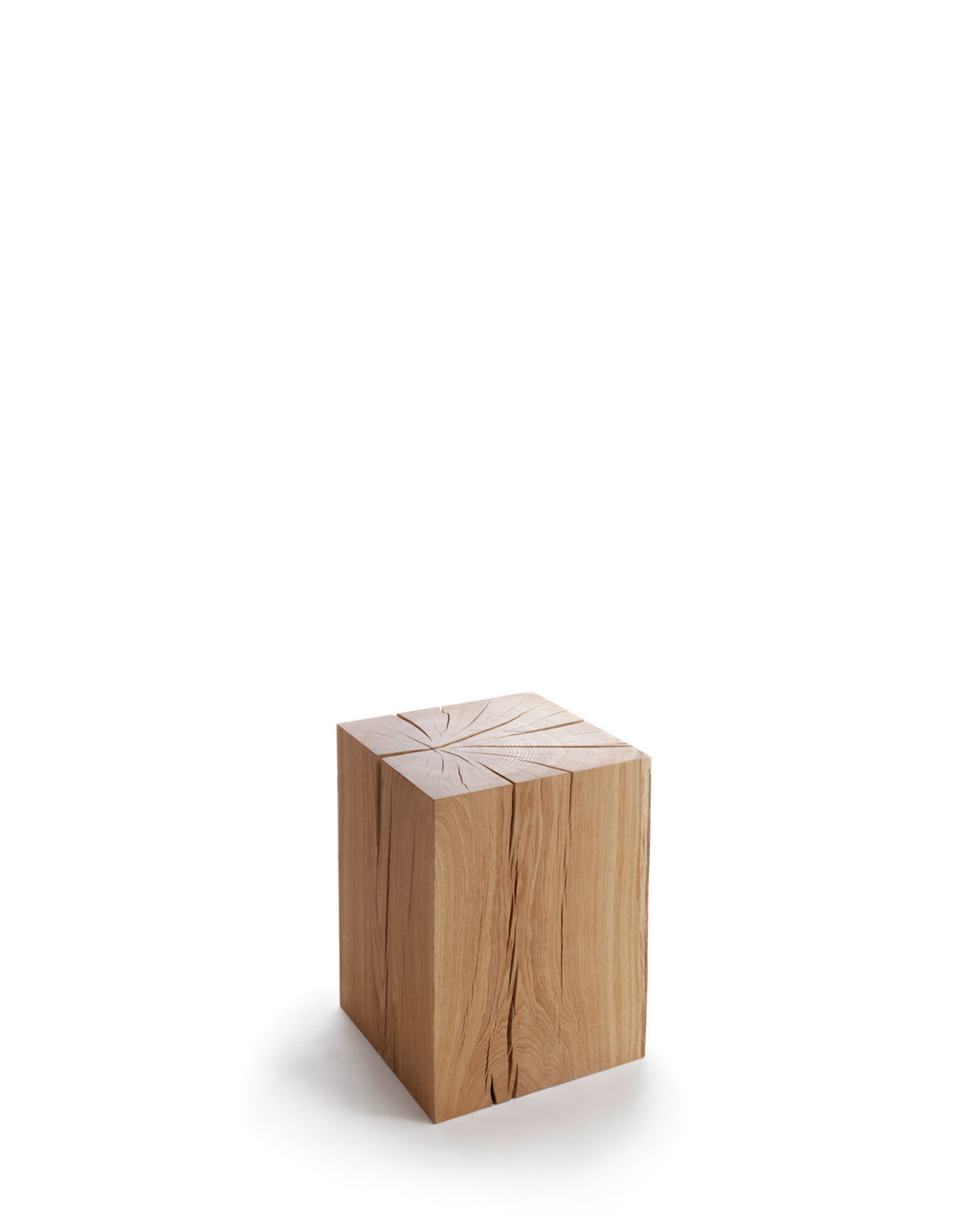 Nikari Biennale Stool Table เฟอร์นิเจอร์ solid oak ที่ใช้ได้ทั้งเป็น stool และ side table ออกแบบโดย Kari Virtanen