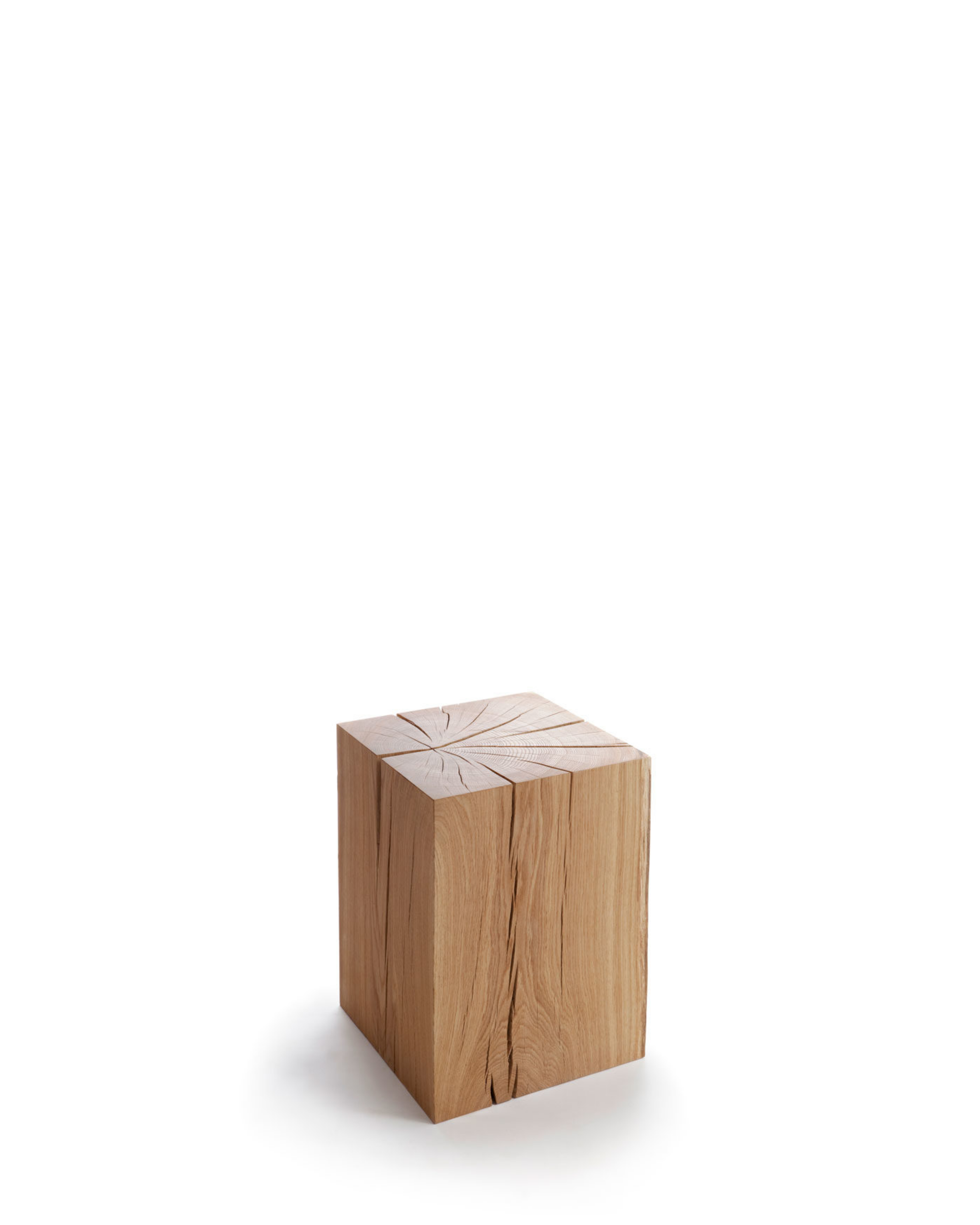 Nikari Biennale Stool Table เฟอร์นิเจอร์ solid oak ที่ใช้ได้ทั้งเป็น stool และ side table ออกแบบโดย Kari Virtanen