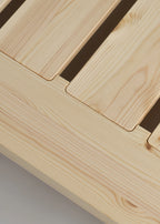 Vaarnii 017 Aamu Bed Frame โครงเตียงไม้ pine โครงสร้างประกอบแบบไม่ใช้สกรู