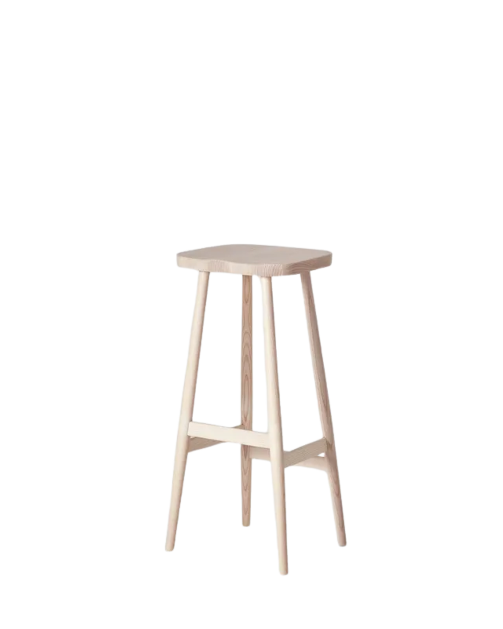 Very Good & Proper Bird Stool สตูลไม้ ash โครงสร้างเรียบง่าย ออกแบบโดย Michael Marriott
