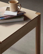 FDB Møbler C44 Coffee Table โต๊ะกลางไม้ oak พร้อมท็อป FENIX laminate พลิกใช้งานได้ ออกแบบโดย Jørgen Bækmark