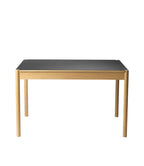 FDB Møbler C44 Dining Table โต๊ะกินข้าวไม้ oak พร้อมท็อป FENIX laminate พลิกใช้งานได้ ออกแบบโดย Jørgen Bækmark