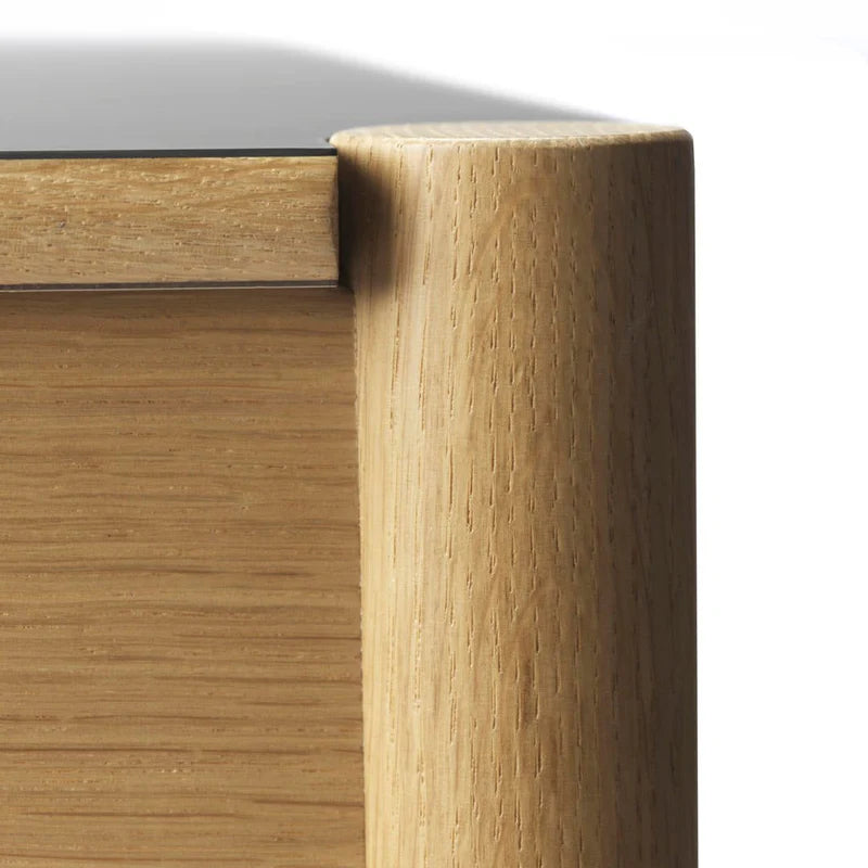 FDB Møbler C44 Dining Table โต๊ะกินข้าวไม้ oak พร้อมท็อป FENIX laminate พลิกใช้งานได้ ออกแบบโดย Jørgen Bækmark