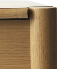 FDB Møbler C44 Dining Table โต๊ะกินข้าวไม้ oak พร้อมท็อป FENIX laminate พลิกใช้งานได้ ออกแบบโดย Jørgen Bækmark