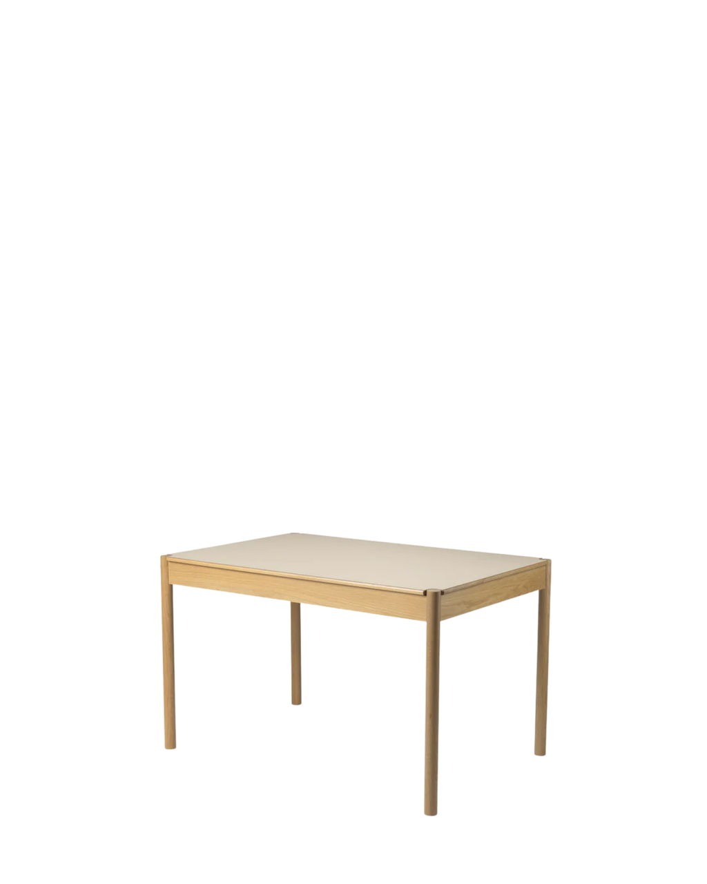 FDB Møbler C44 Dining Table โต๊ะกินข้าวไม้ oak พร้อมท็อป FENIX laminate พลิกใช้งานได้ ออกแบบโดย Jørgen Bækmark