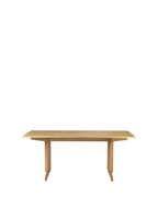 C64 Shaker Table โดย Børge Mogensen โต๊ะไม้ solid oak พร้อมฐาน cross base แข็งแรง รองรับ extension leaf เหมาะสำหรับโต๊ะอาหาร ใช้งานจริงตามแนวคิด Nordic design — OldPineTrees