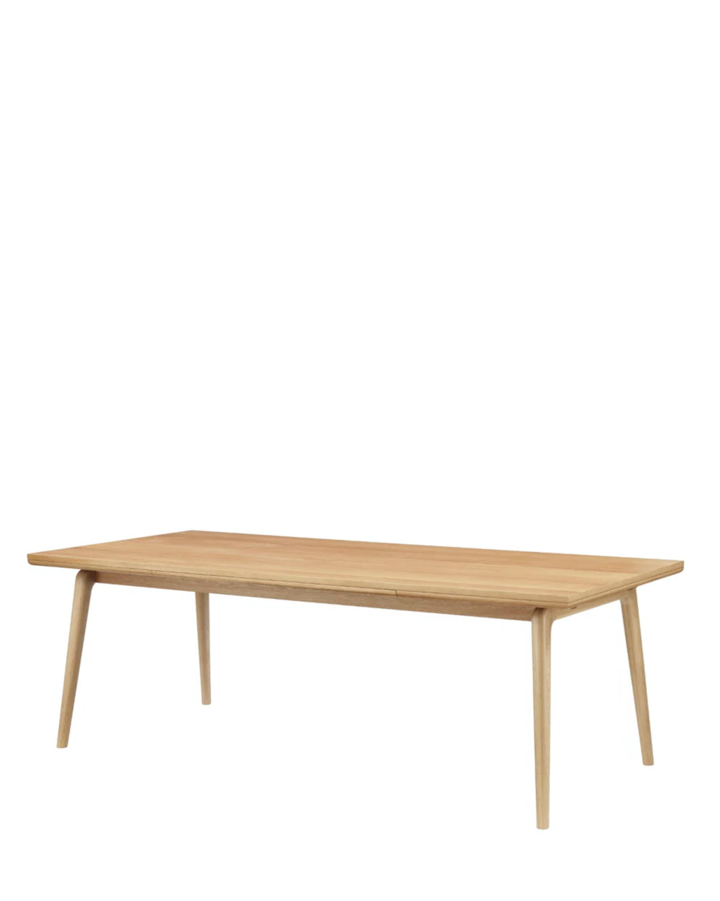 FDB Møbler C65 Åstrup Dining Table โต๊ะกินข้าวไม้ oak ขยายได้ ขาไม้ solid ออกแบบโดย Isabel Ahm