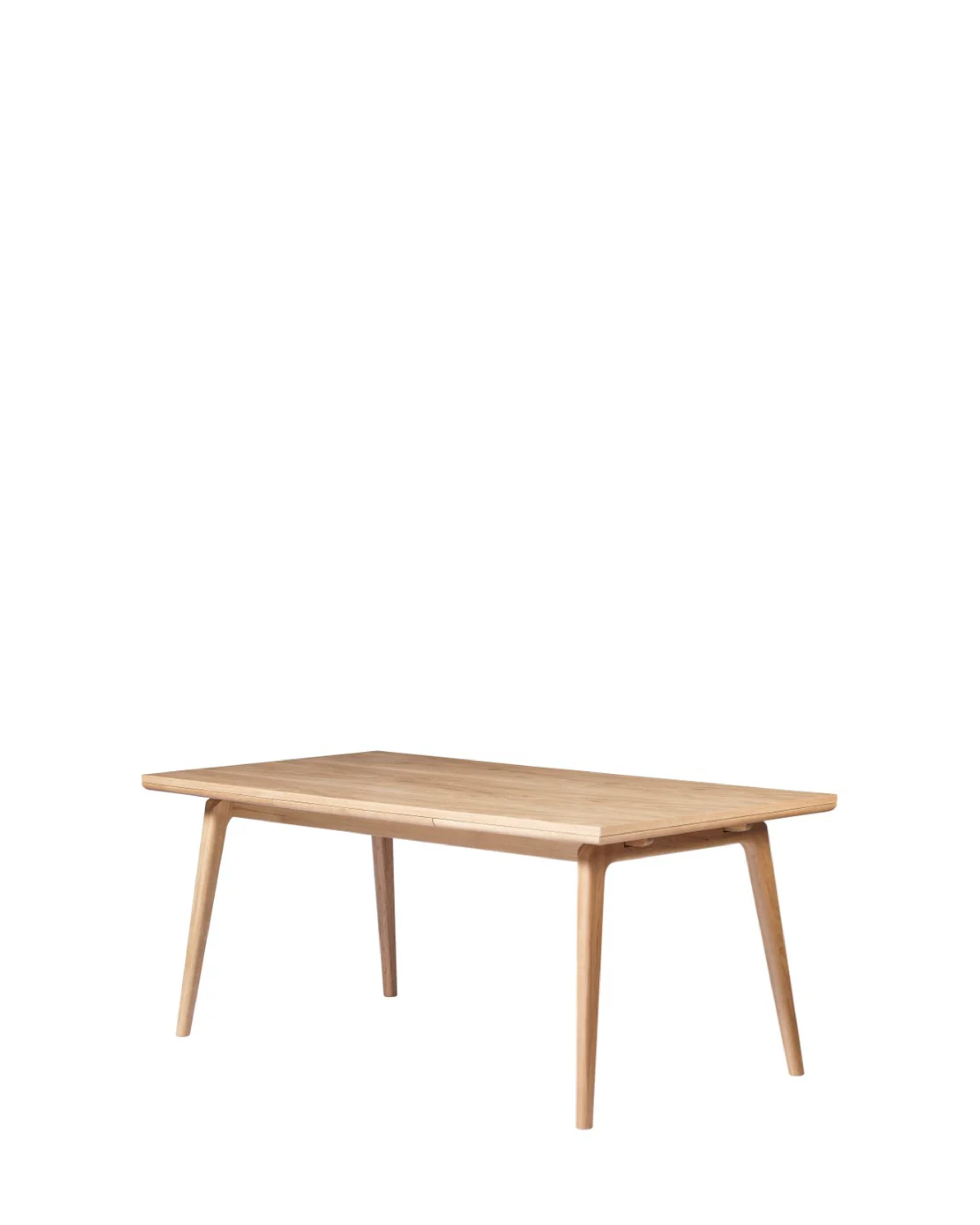 FDB Møbler C65 Åstrup Dining Table โต๊ะกินข้าวไม้ oak ขยายได้ ขาไม้ solid ออกแบบโดย Isabel Ahm
