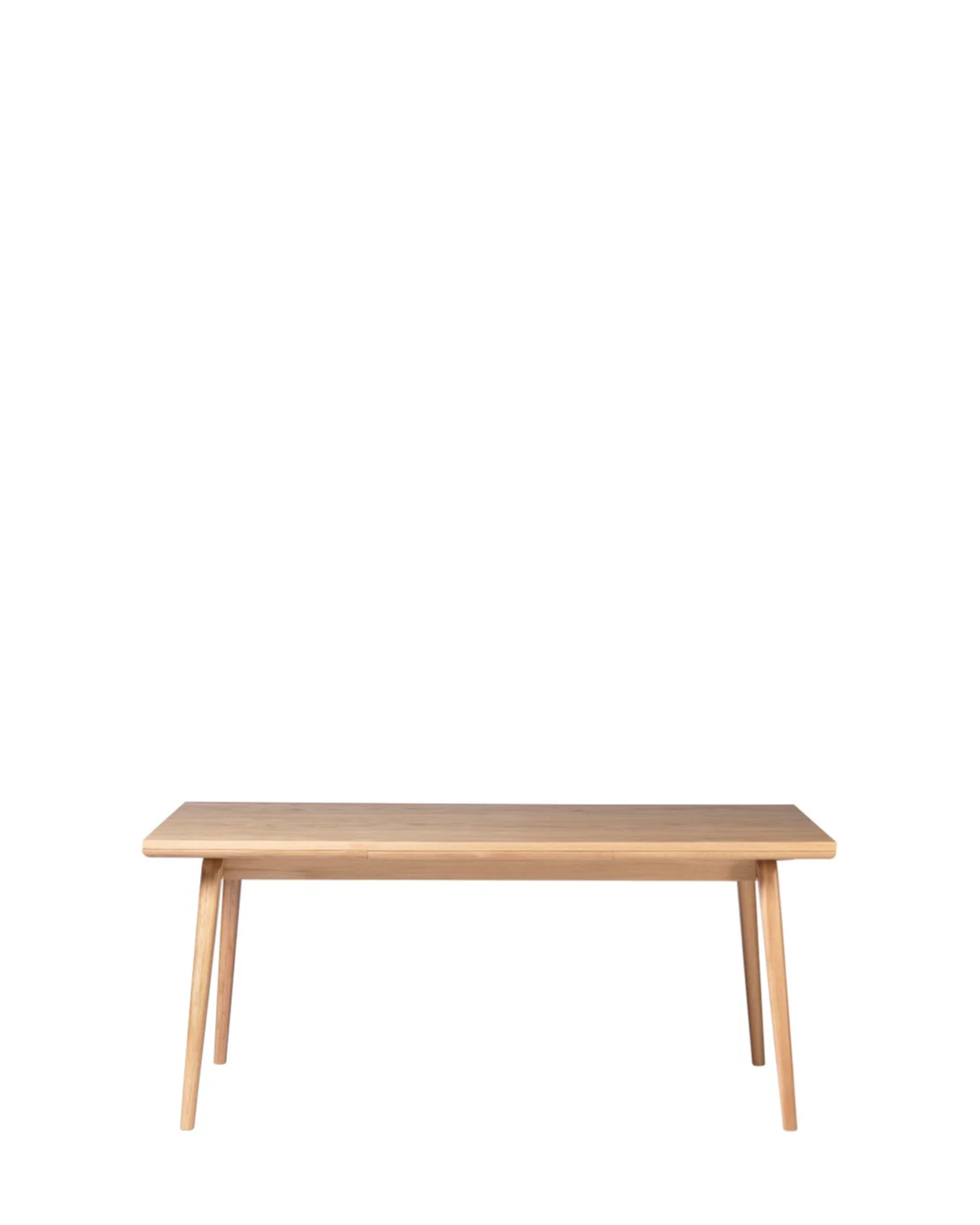 FDB Møbler C65 Åstrup Dining Table โต๊ะกินข้าวไม้ oak ขยายได้ ขาไม้ solid ออกแบบโดย Isabel Ahm