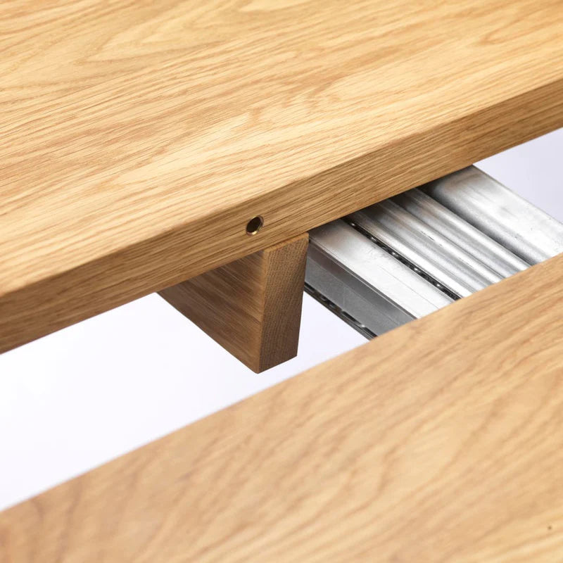 FDB Møbler C69E Ry Dining Table โต๊ะกินข้าวไม้ oak โครงสร้างฐานกลาง รองรับ extension ออกแบบโดย Nissen & Gehl
