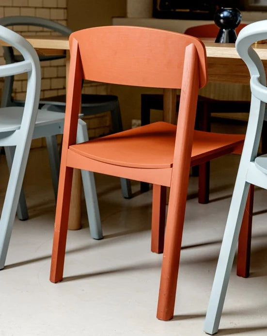 Made by Choice HALIKKO Dining Chair เก้าอี้ไม้ solid oak หรือ ash พร้อมโครงสร้างเรียบง่ายแบบ 35 × 35 mm
