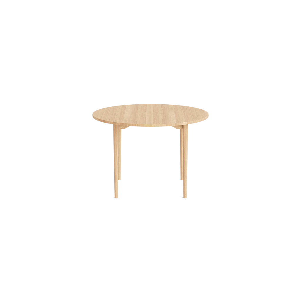 MAKE nordic HOLMEN Round Dining Table โต๊ะอาหารทรงกลมไม้โอ๊คดีไซน์สแกนดิเนเวียนสำหรับพื้นที่รับประทานอาหาร