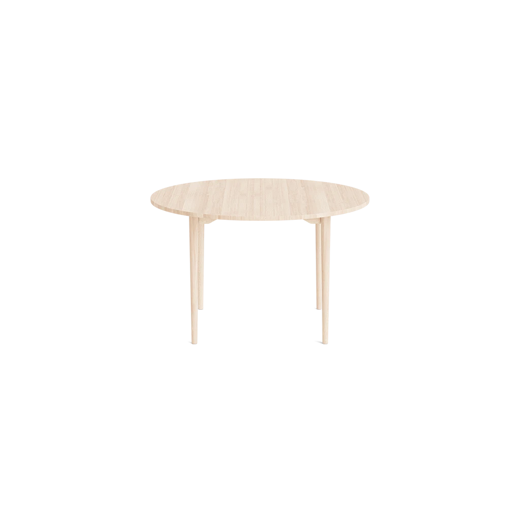 MAKE nordic HOLMEN Round Dining Table โต๊ะอาหารทรงกลมไม้โอ๊คดีไซน์สแกนดิเนเวียนสำหรับพื้นที่รับประทานอาหาร
